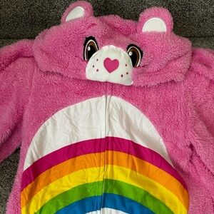 Rainbow Care Bear onesie